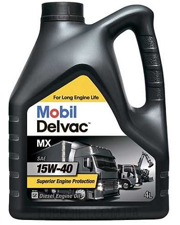 Motor oils Engine oil MOBIL DELVAC MX 15W-40 4L  Art. 148370